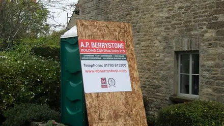 Building work at Ashton Keynes