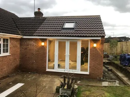 Building work at Clarke Drive, Shaw