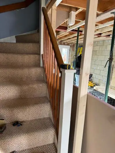 Building work at Cleasby Close Westlea