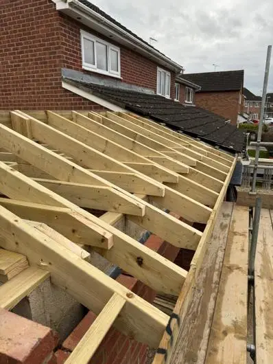 Building work at Griffiths close, Stratton
