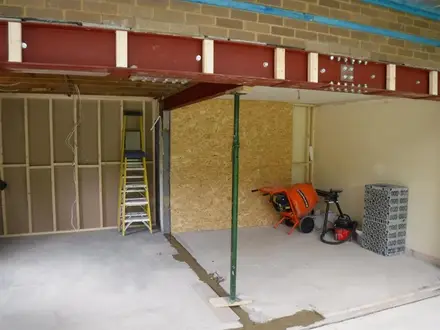 Building work at Lidenbrook, Liddington