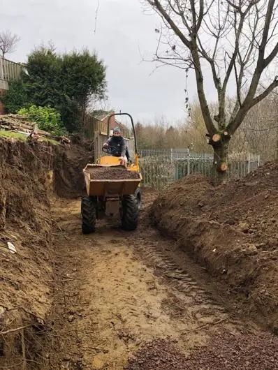 Building work at Old Town, Swindon