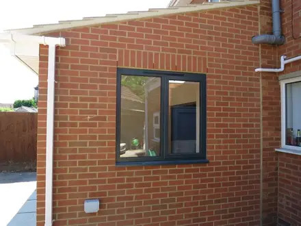 Building work at Queensfield, Swindon