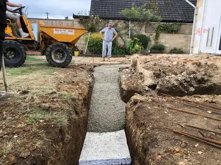 Building work at Shrivenham