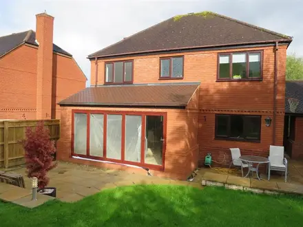 Building work at The Bramptons, Swindon
