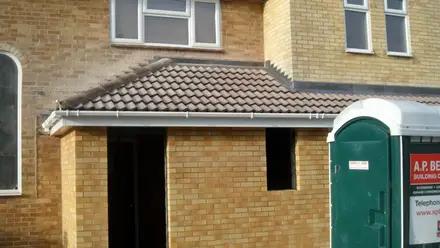 Building work at Windsor Road, Swindon
